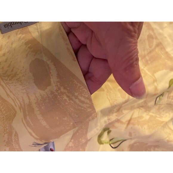 Columbia Mens Yellow Fishing Lure Print Short Sleeve Button-Up Shirt XL - Picture 5 of 11